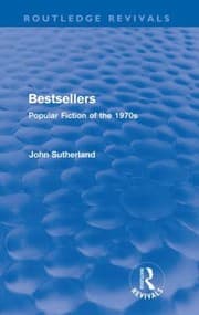 Tapa de Bestsellers Popular Fiction Of The 1970s