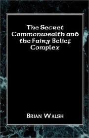 Tapa de The Secret Commonwealth and the Fairy Belief Complex
