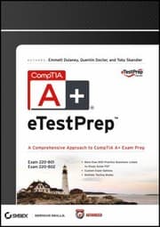 Tapa de Comptia A Etestprep 220801 And 220802