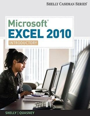 Tapa de Microsoft Excel 2010 Introductory