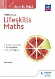 Tapa de How To Pass National 5 Lifeskills Maths