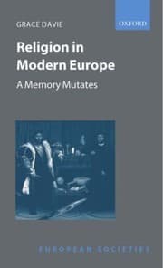 Tapa de Religion In Modern Europe A Memory Mutates