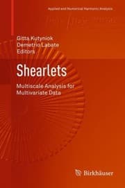 Tapa de Shearlets Multiscale Analysis For Multivariate Data