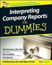 Tapa de Interpreting Company Reports For Dummies
