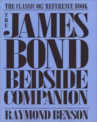 Tapa de The James Bond bedside companion