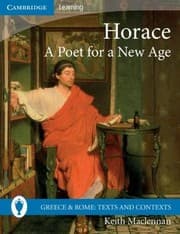 Tapa de Horace A Poet For A New Age