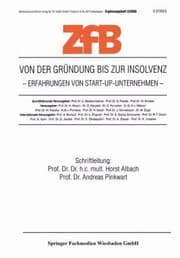 Tapa de Von Der Grndung Bis Zur Insolvenz Erfahrungen Von Startupunternehmen