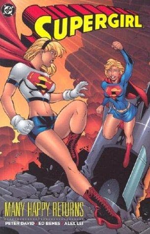 Tapa de Supergirl, many happy returns