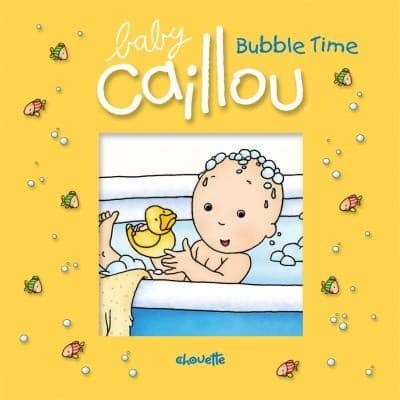 Tapa de Baby Caillou Bubble Time