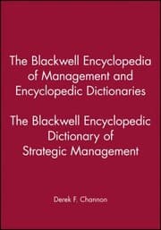 Tapa de The Blackwell Encyclopedia Of Management Vol 2 The Blackwell Encyclopedic Dictionary Of Strategic Management