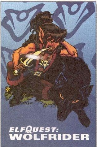 Tapa de ElfQuest, wolfrider