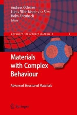Tapa de Materials With Complex Behaviour Modelling Simulation Testing And Applications