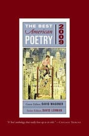 Tapa de The Best American Poetry 2009