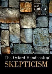 Tapa de Oxford Handbook Of Skepticism