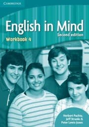 Tapa de English in Mind - Workbook 4