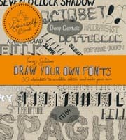 Tapa de Draw Your Own Fonts 30 Alphabets To Scribble Sketch And Make Your Own