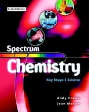 Tapa de Spectrum Chemistry Key Stage 3 Science