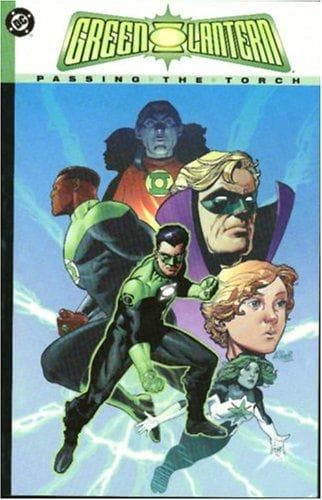 Tapa de Green Lantern, passing the torch