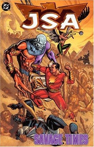 Tapa de JSA, savage times