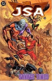 Tapa de JSA, savage times