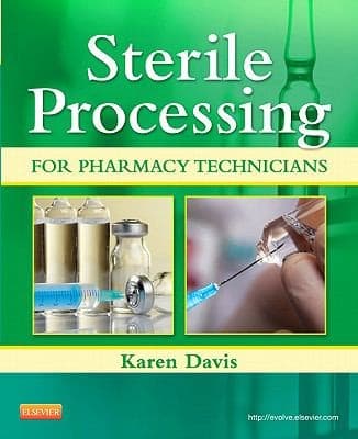 Tapa de Sterile Processing For Pharmacy Technicians