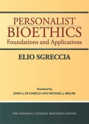 Tapa de Personalist Bioethics