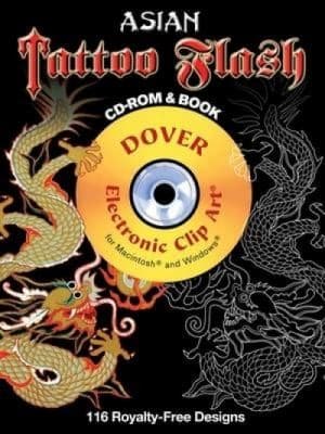 Tapa de Asian Tattoo Flash