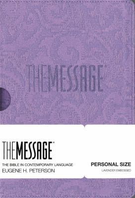 Tapa de The Message Embossed Lavendar