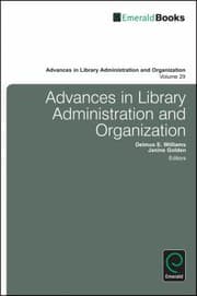 Tapa de Advances In Library Administration And Organization