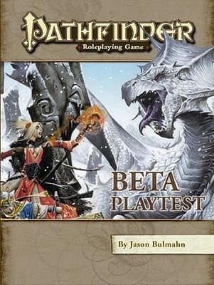 Tapa de Pathfinder Roleplaying Game Beta