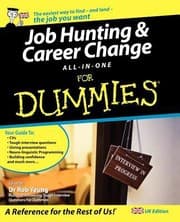 Tapa de Jobhunting And Career Change Allinone For Dummies