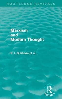 Tapa de Marxism And Modern Thought