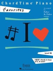 Tapa de ChordTime Piano Level 2B Favorites