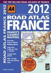 Tapa de Aa Road Atlas France 2012