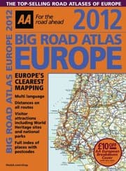 Tapa de Aa 2012 Big Road Atlas Europe
