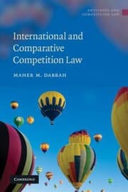 Tapa de International And Comparative Competition Law