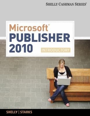 Tapa de Microsoft Publisher 2010 Introductory