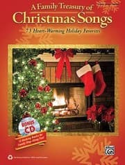 Tapa de A Family Treasury Of Christmas Songs 73 Heartwarming Holiday Favorites