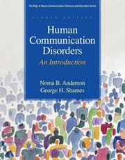 Tapa de Human Communication Disorders An Introduction