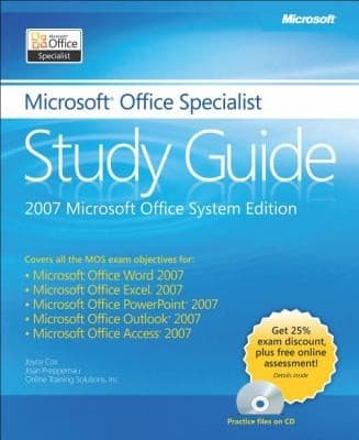 Tapa de The Microsoft Office Specialist Study Guide