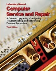 Tapa de Computer Service And Repair A Guide To Upgrading Configuring Troubleshooting And Networking Personal Computers