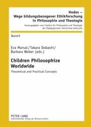 Tapa de Children Philosophize Worldwide Theoretical And Practical Concepts