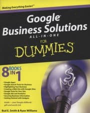Tapa de Google Business Solutions Allinone For Dummies