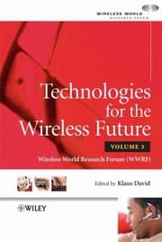 Tapa de Technologies For The Wireless Future Wireless World Research Forum