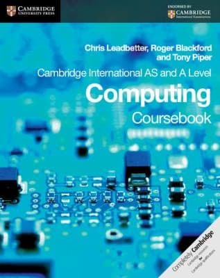 Tapa de Cambridge International As And A Level Computing Coursebook