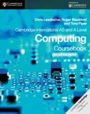 Tapa de Cambridge International As And A Level Computing Coursebook