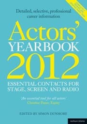 Tapa de Actors Yearbook 2012