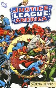 Tapa de Justice League of America Hereby Elects