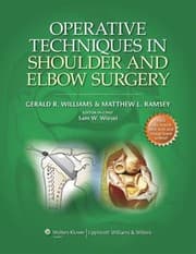 Tapa de Operative Techniques In Shoulder And Elbow Surgery