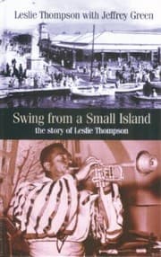 Tapa de Swing From A Small Island The Story Of Leslie Thompson